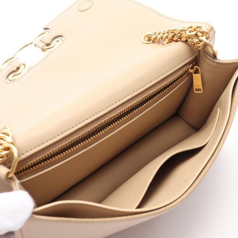 [15% OFF coupon eligible] CELINE Triomphe Shoulder Bag Bag Leather Women's