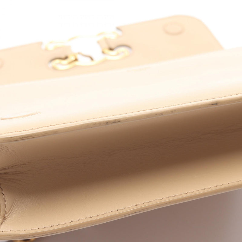 [15% OFF coupon eligible] CELINE Triomphe Shoulder Bag Bag Leather Women's