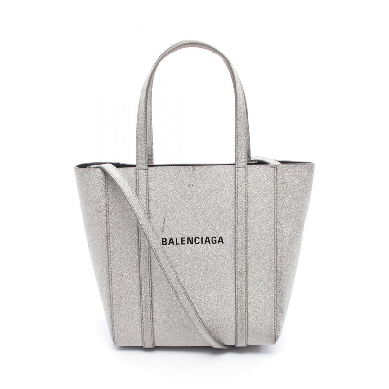 Balenciaga EVERYDAY XXS Everyday Tote Bag Bag Glitter Women's Silver 551815