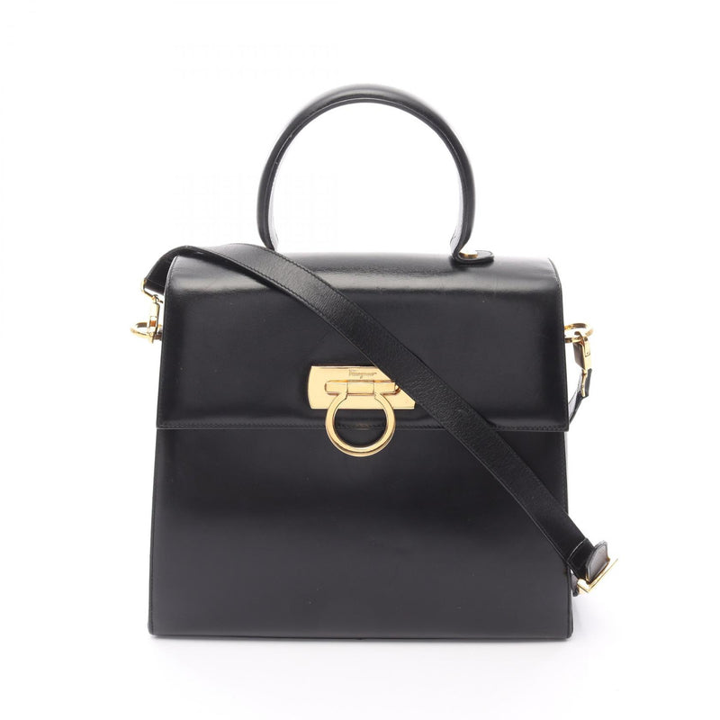 [15% OFF coupon eligible] Salvatore Ferragamo Gancini Handbag Bag Leather