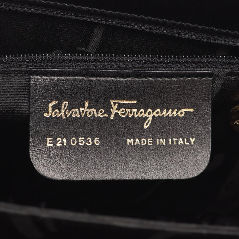 [15% OFF coupon eligible] Salvatore Ferragamo Gancini Handbag Bag Leather