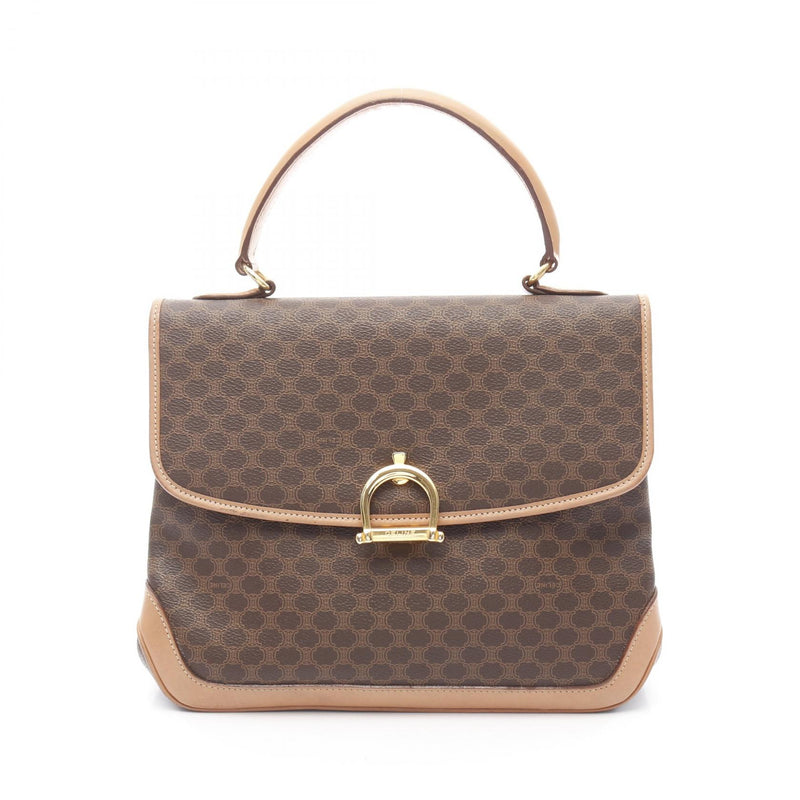 [5% off coupon for all items] CELINE Macadam Handbag Bag PVC Coated Canvas
