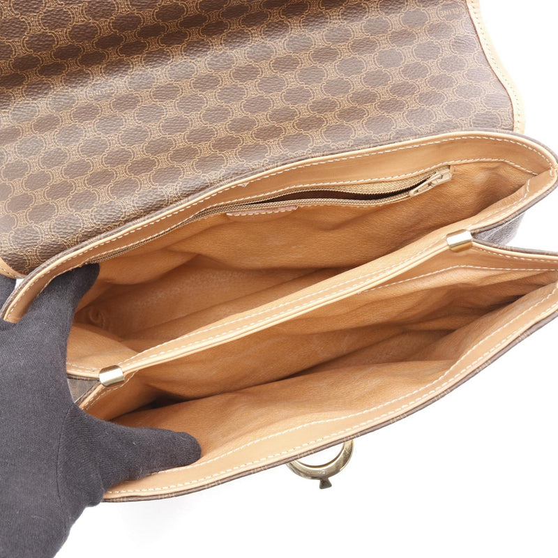 [5% off coupon for all items] CELINE Macadam Handbag Bag PVC Coated Canvas