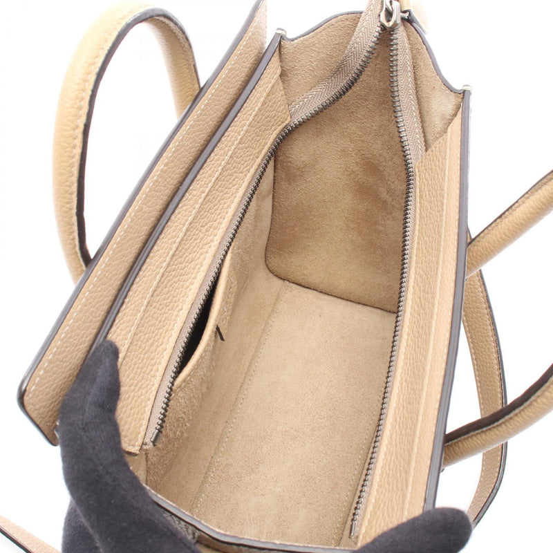 [10% OFF coupon eligible] CELINE luggage nano shopper handbag bag leather