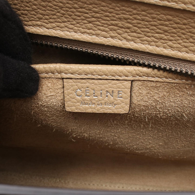 [10% OFF coupon eligible] CELINE luggage nano shopper handbag bag leather