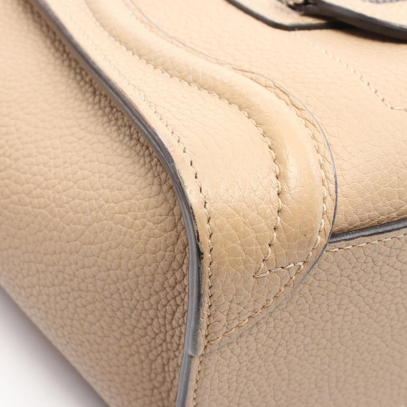 [10% OFF coupon eligible] CELINE luggage nano shopper handbag bag leather