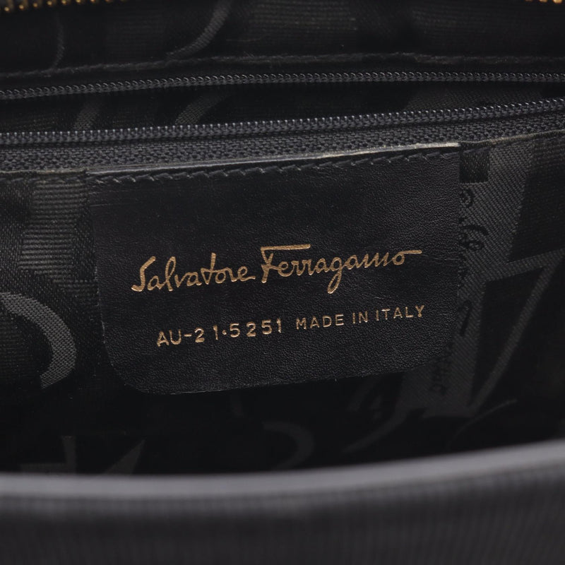 [15% OFF coupon applicable] Salvatore Ferragamo Vara Handbag Bag Nylon Leather