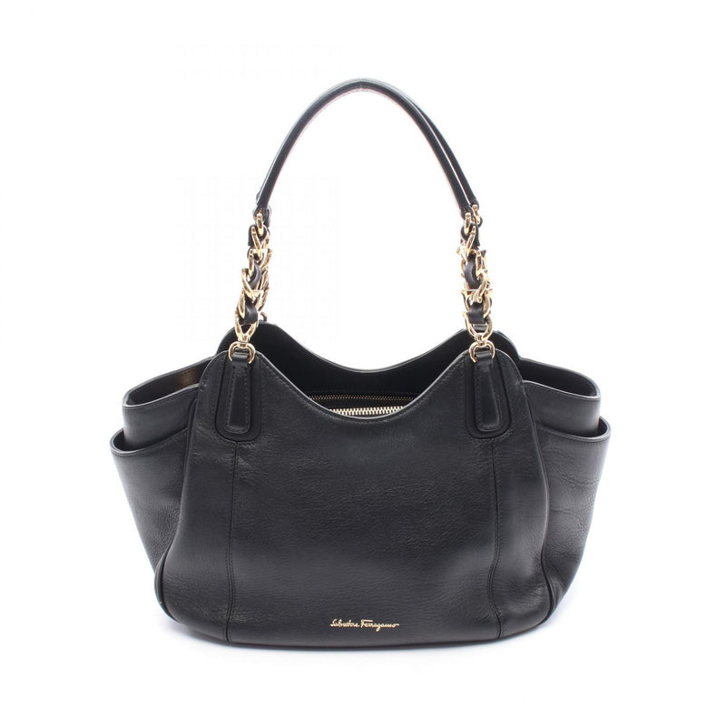 [20% OFF coupon eligible] Salvatore Ferragamo Gancini Handbag Bag Leather