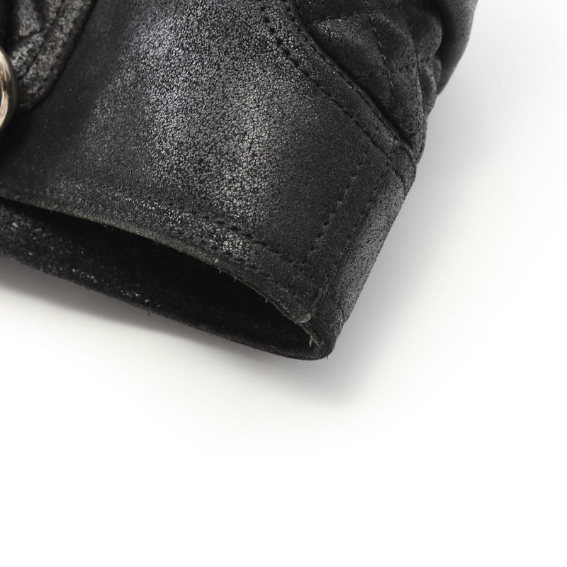 CELINE Boogie bag Handbag Bag Leather Black [Used]
