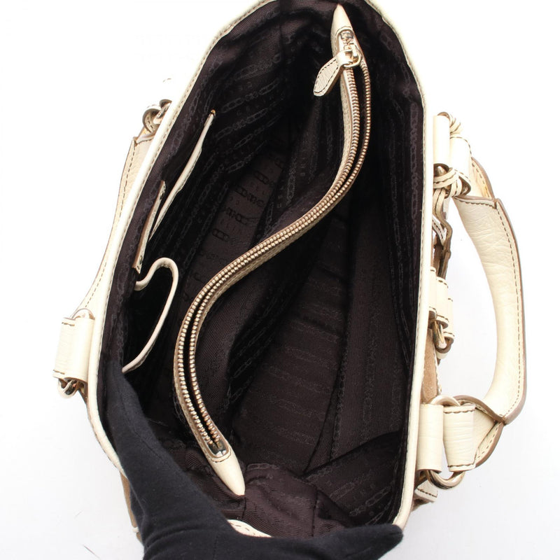 [5% off coupon for all items] CELINE Boogie bag Handbag Bag Canvas Leather