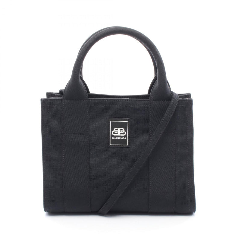 Balenciaga TRADE XS Trade Tote Bag Bag Canvas Women's Black 620882 [Used]
