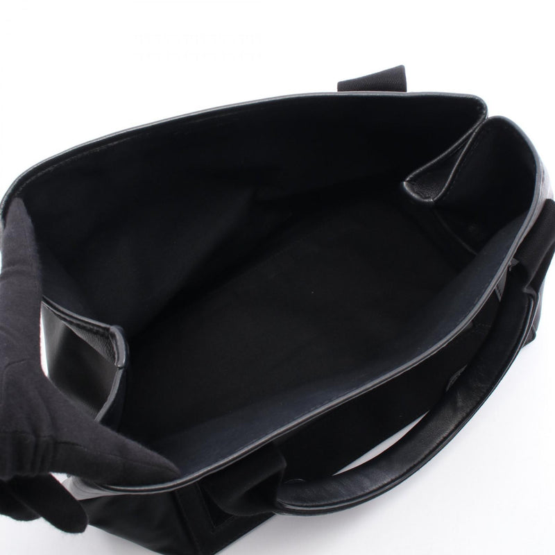 Balenciaga Navy Birch S Tote Bag Leather Black [Used]