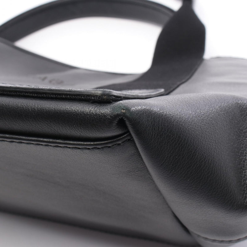 Balenciaga Navy Birch S Tote Bag Leather Black [Used]