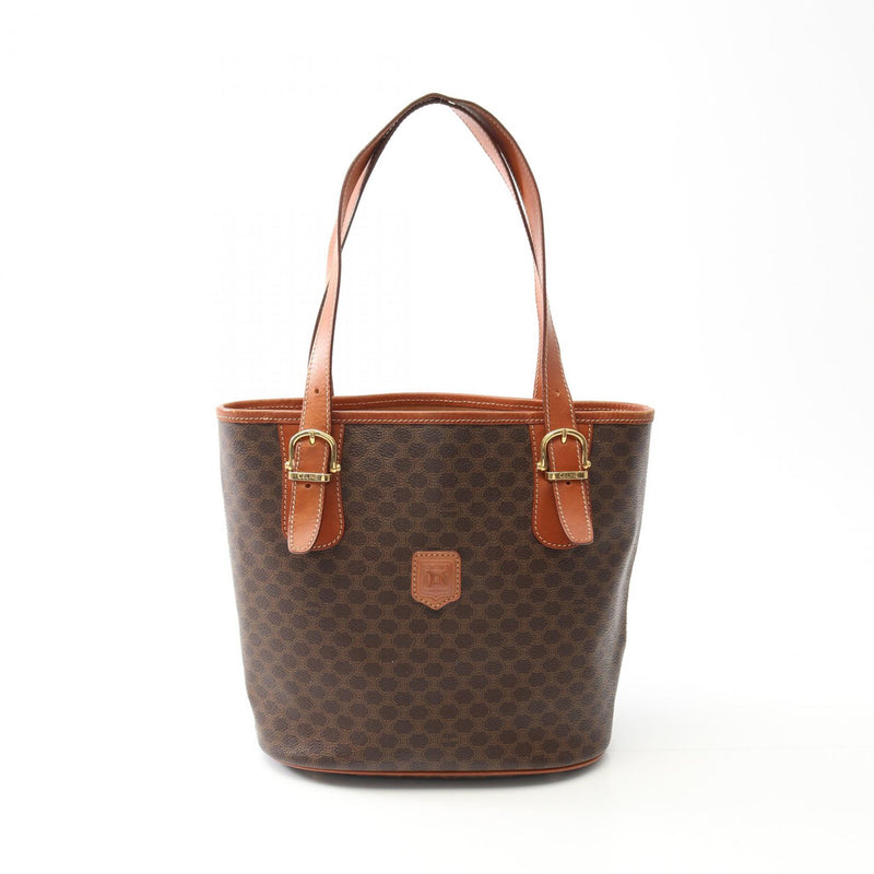 [15% OFF coupon eligible] CELINE Macadam Tote Bag Bag PVC Coated Canvas Leather