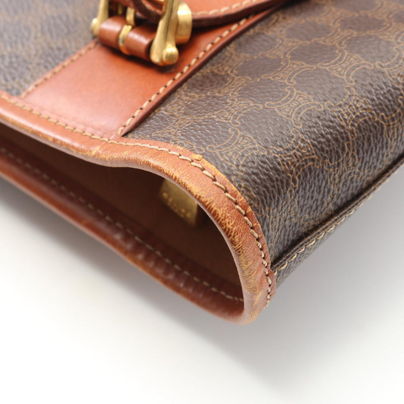 [15% OFF coupon eligible] CELINE Macadam Tote Bag Bag PVC Coated Canvas Leather