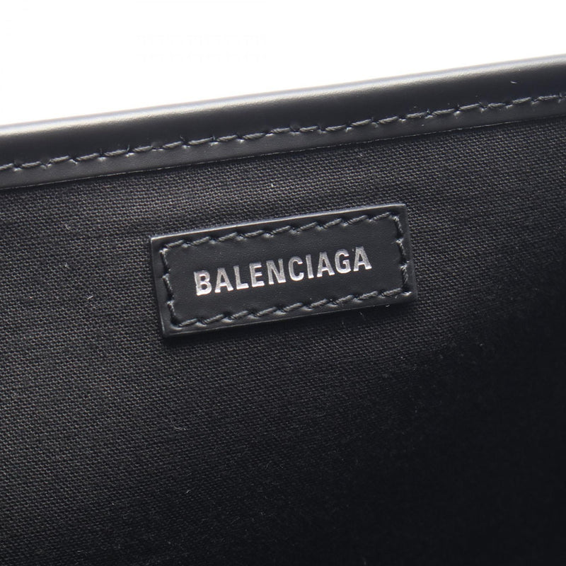 Balenciaga NAVY CABAS S Navy Cockati Tote Bag Bag Canvas Women's Black 339933