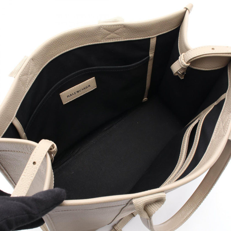 Balenciaga HARDWARE TOTE Hardware Tote Bag Bag Leather Canvas Beige 671400