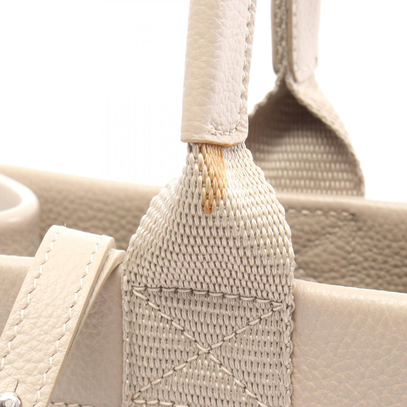 Balenciaga HARDWARE TOTE Hardware Tote Bag Bag Leather Canvas Beige 671400