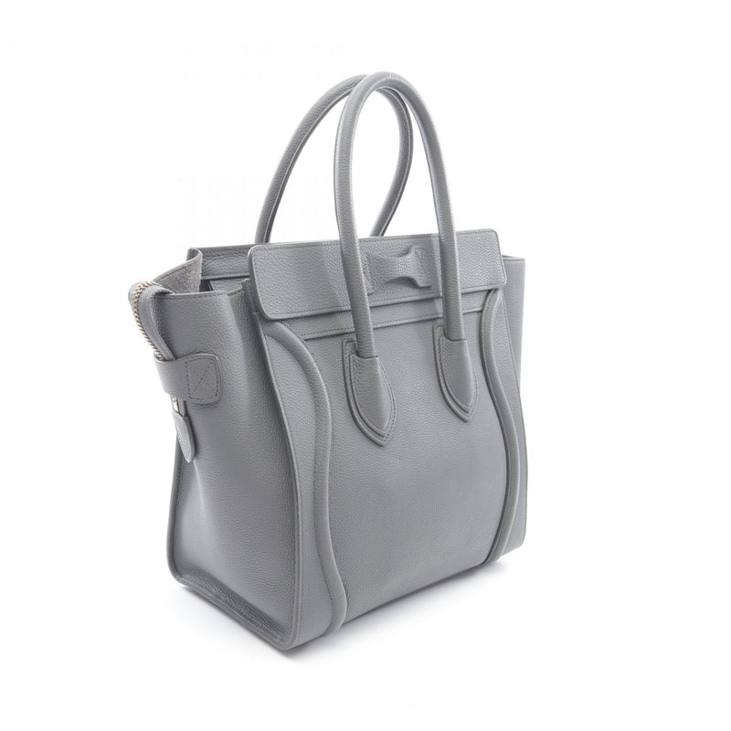 [15% OFF coupon applicable] CELINE luggage micro shopper tote bag bag leather