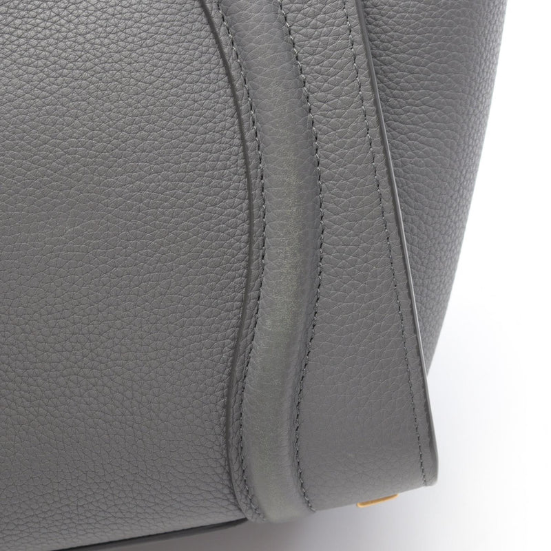 [15% OFF coupon applicable] CELINE luggage micro shopper tote bag bag leather