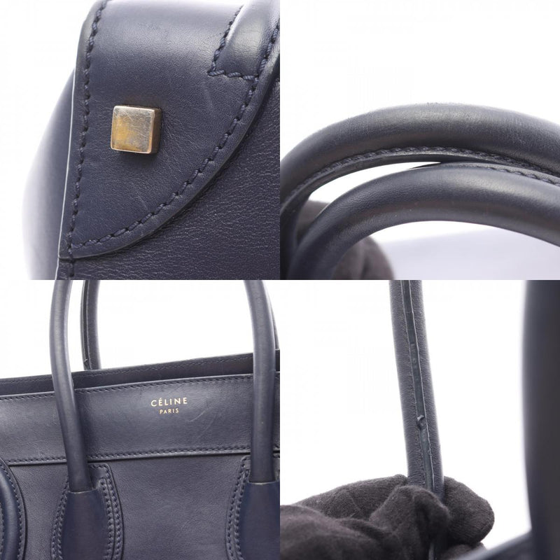 [5% off coupon for all items] CELINE Luggage Mini Shopper Handbag Bag Leather