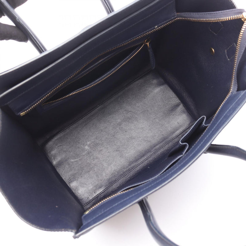 [5% off coupon for all items] CELINE Luggage Mini Shopper Handbag Bag Leather