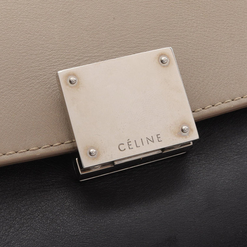 [5% off coupon for all items] CELINE Trapeze Medium Handbag Bag Leather Suede