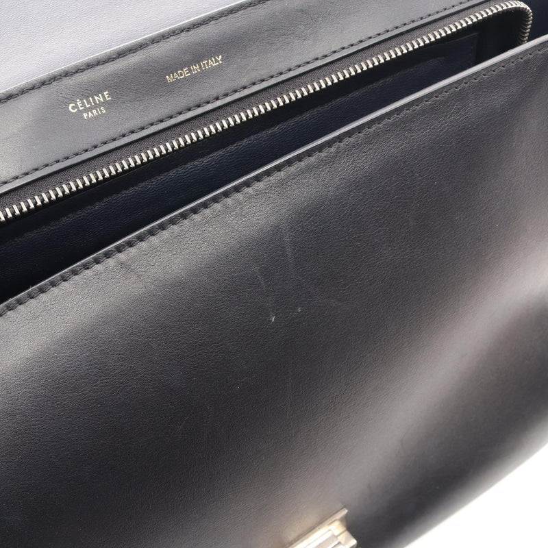 [5% off coupon for all items] CELINE Trapeze Medium Handbag Bag Leather Suede