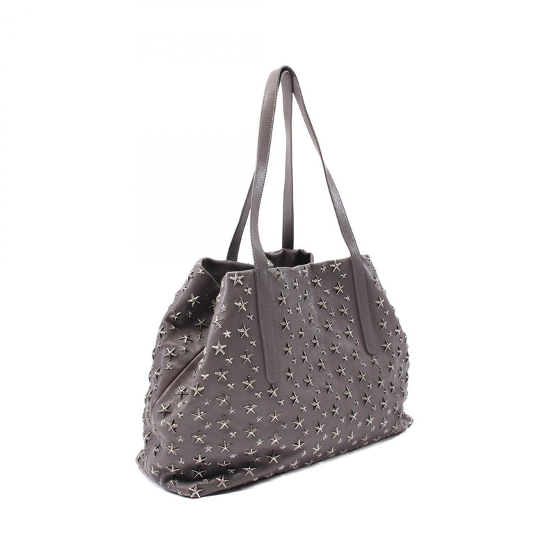 Jimmy Choo JIMMY CHOO Tote Bag Bag Leather Women's Gray