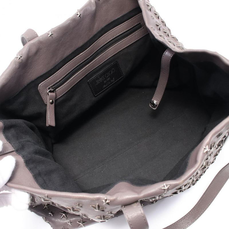 Jimmy Choo JIMMY CHOO Tote Bag Bag Leather Women's Gray