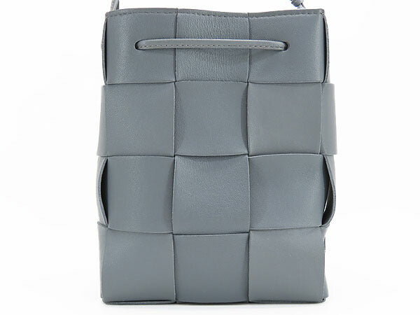 [Like new] Bottega VENETA Intrecciato Small Cassette Crossbody Bucket Bag