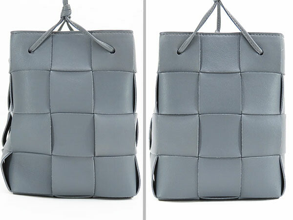 [Like new] Bottega VENETA Intrecciato Small Cassette Crossbody Bucket Bag