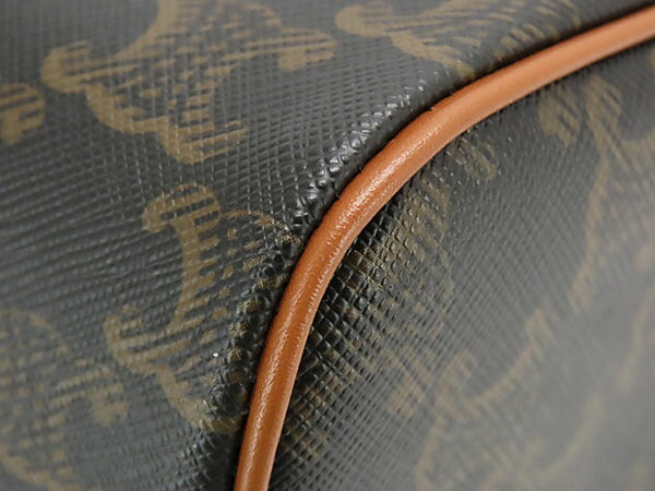 [Unused] CELINE Triomphe Small Boston 2WAY Mini Boston Bag Handbag Shoulder Bag