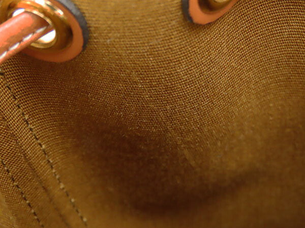 [Like new] CELINE Triomphe Small Drawstring Bag 2WAY Bucket-shaped Drawstring