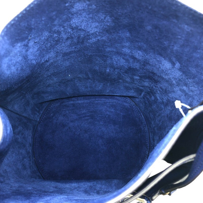 [★Up to 30,000 yen off coupon★9/1-9/11] CELINE Big Bag Bucket Blue Calf Women's