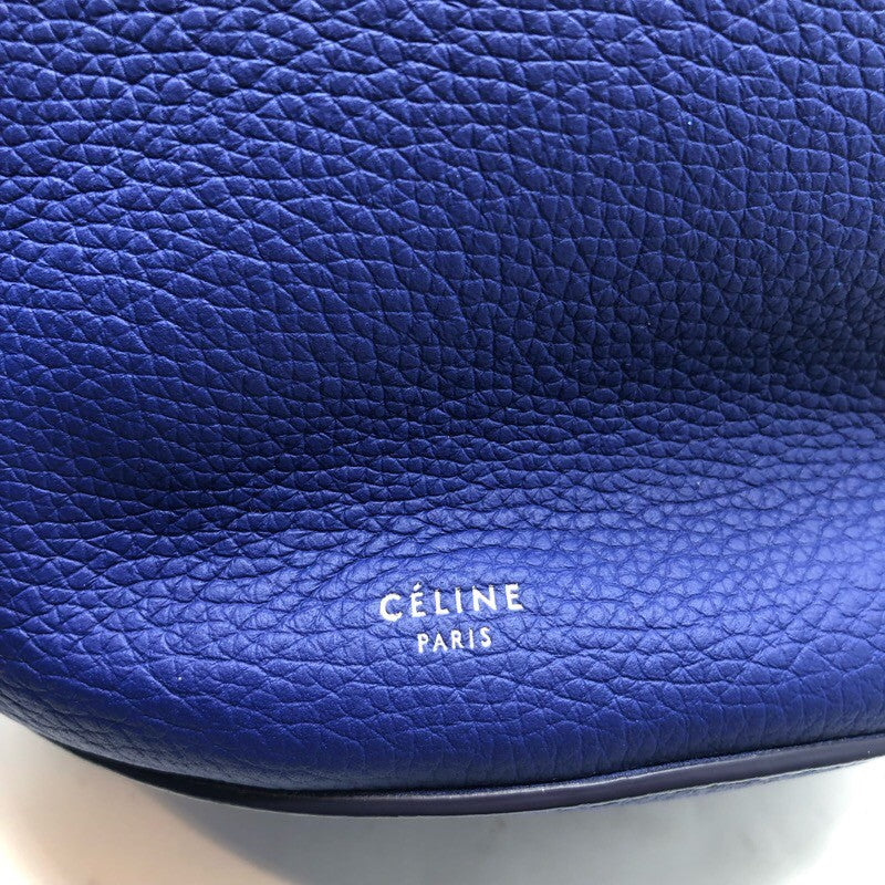 [★Up to 30,000 yen off coupon★9/1-9/11] CELINE Big Bag Bucket Blue Calf Women's