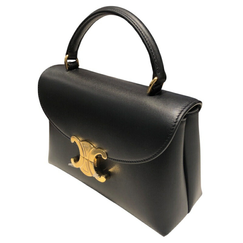 [★Up to 30,000 yen off coupon★9/1-9/11] CELINE Teen Ninobak 118113 Black/Gold