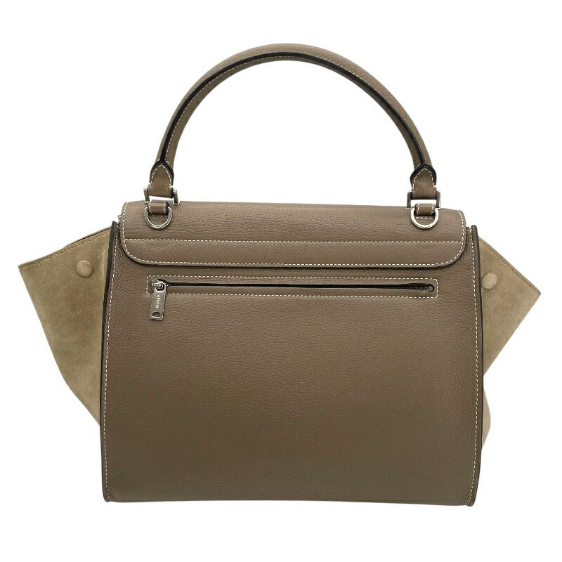 [★Up to 30,000 yen off coupon★9/1-9/11] CELINE Trapeze Medium 169543 Greige