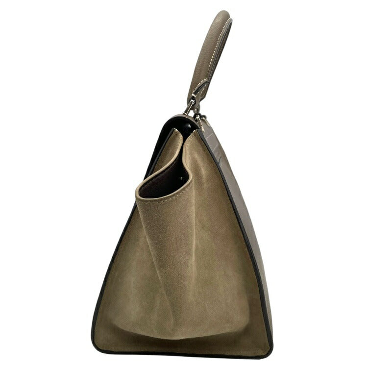 [★Up to 30,000 yen off coupon★9/1-9/11] CELINE Trapeze Medium 169543 Greige