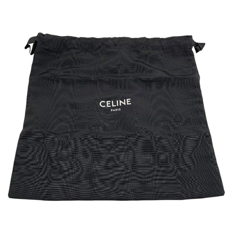 [★Up to 30,000 yen off coupon★9/1-9/11] CELINE Drawstring Bag White x Green