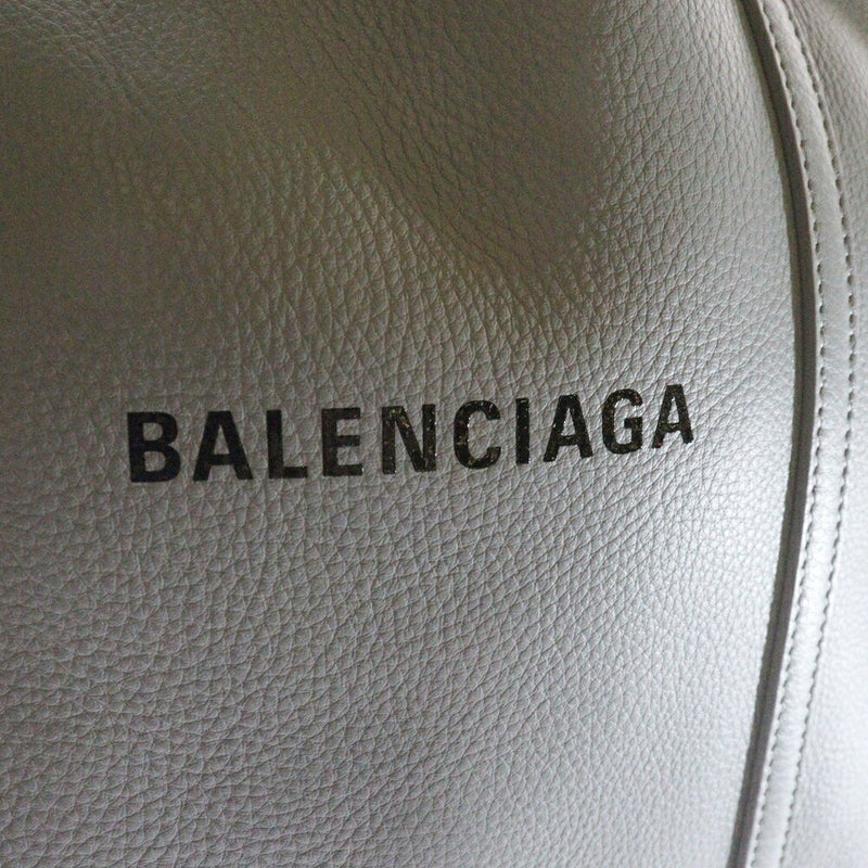 BALENCIAGA Everyday Tote S Gray Leather 551812 Shoulder Bag [Used] [Condition