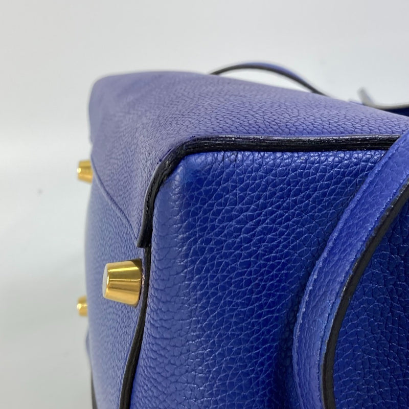 CELINE Handbag Belt Bag Bag 2WAY Bag Shoulder Shoulder Bag Leather Women's Blue