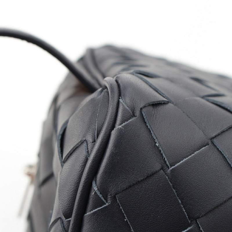 Bottegaveneta Intrecciato Clutch Bag 729295 Dark Navy [Used] [Genuine Product