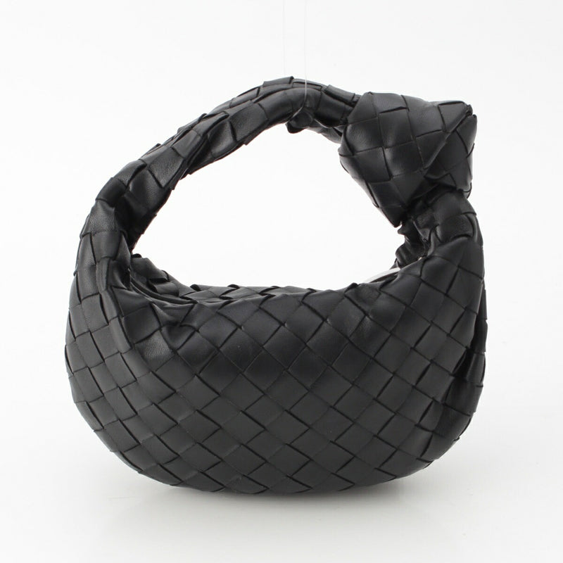 BOTTEGAVENETA Mini Jody Handbag Black [Used] [Genuine product guarantee]