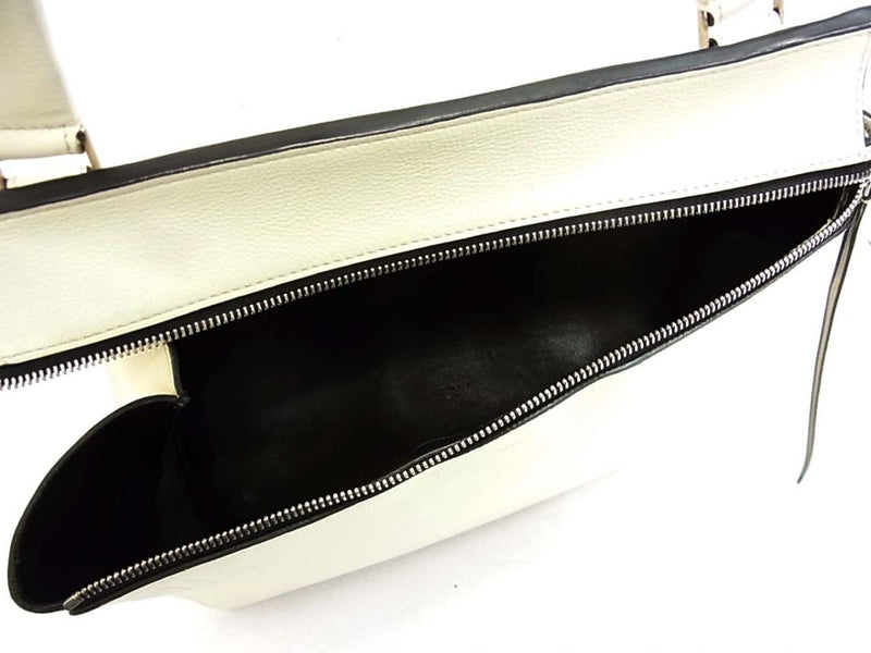 [Used] ◆CELINE Edge Leather Handbag Made in Italy Phoebe Women's