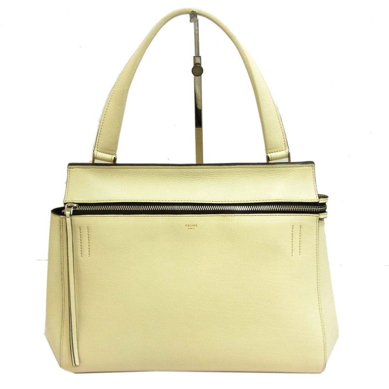 [Used] ◆CELINE Edge Leather Handbag Made in Italy Phoebe Women's