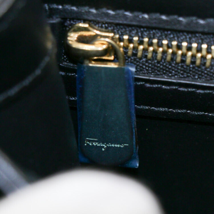 [Good condition] Salvatore Ferragamo Chain Shoulder Bag Gancini Quilted Women's