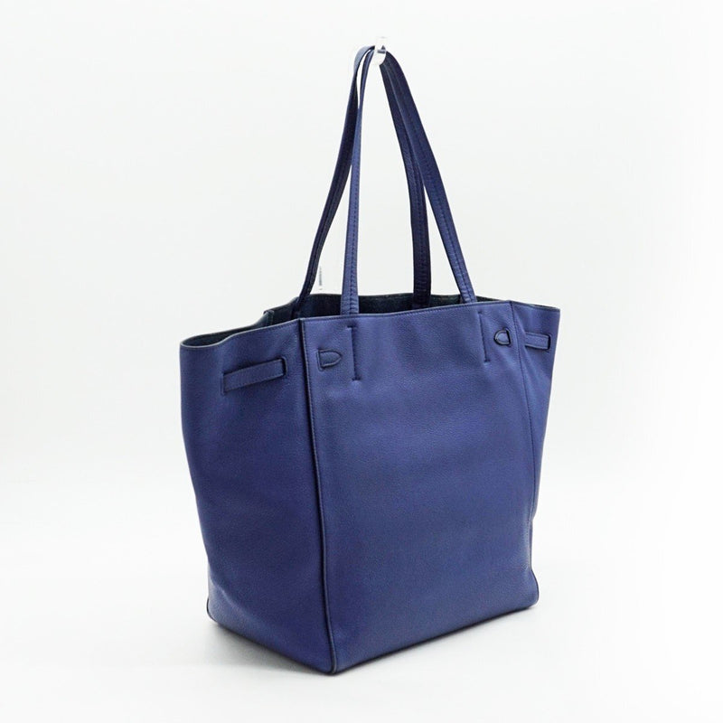 ☆【Used】【CELINE】 Hippo Phantom Small Tote Bag Blue