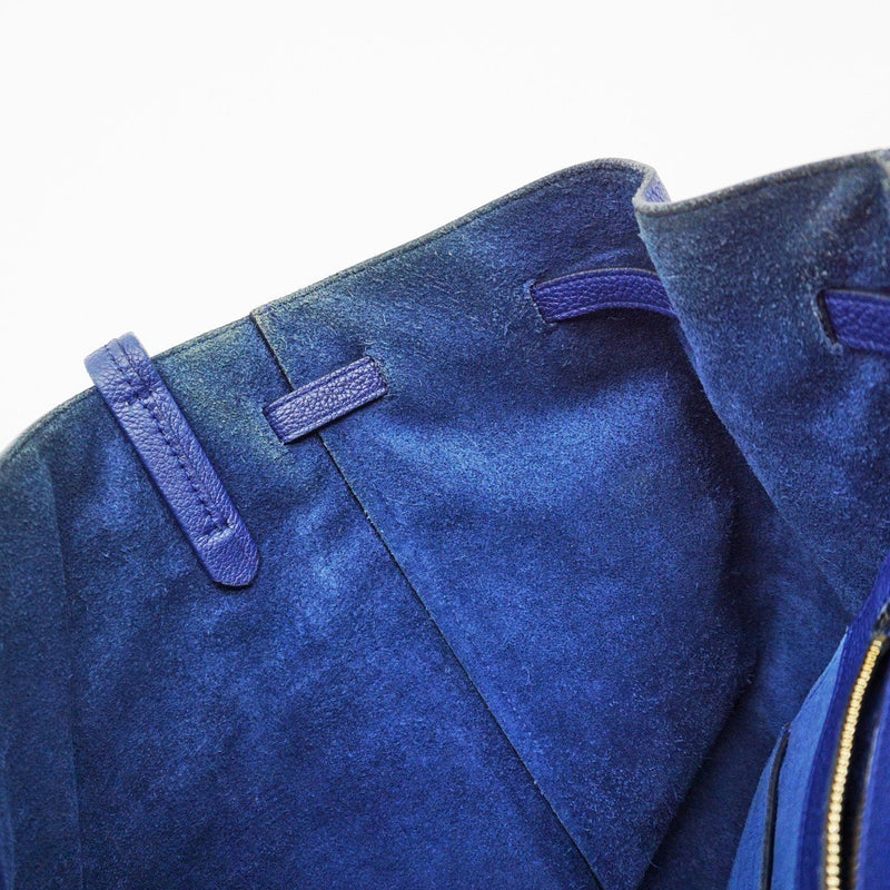 ☆【Used】【CELINE】 Hippo Phantom Small Tote Bag Blue
