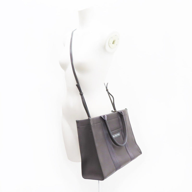 ☆ [Used] [BALENCIAGA] Hardware 2WAY Tote Bag 671400 Tote Bag Gray